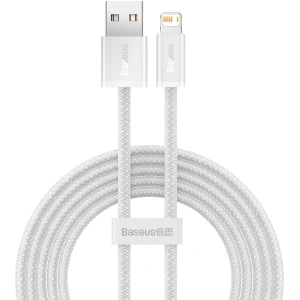 Baseus USB zu Lightning Kabel Dynamisch, 2.4A, 2m (weiß)