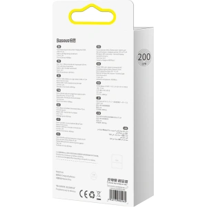 Baseus USB zu Lightning Kabel Dynamisch, 2.4A, 2m (weiß)