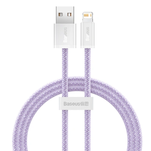 Kup Cablul USB pentru Lightning Baseus Dynamic, 2.4A, 1m (mov) - BSU3006PRP - {ean13} - Sklep Home Screen