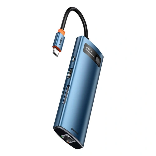 Kup Adaptér 8v1 Baseus Hub USB-C na 3x USB 3.0 + HDMI + USB-C PD 4K HD - BSU3008 - {ean13} - Sklep Home Screen