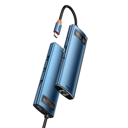 Kup Adaptér 8v1 Baseus Hub USB-C na 3x USB 3.0 + HDMI + USB-C PD 4K HD - BSU3008 - {ean13} - Sklep Home Screen