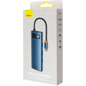 Adapter 8w1 Baseus Hub USB-C na 3x USB 3.0 + HDMI + USB-C PD 4K HD