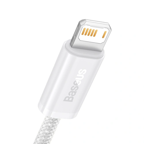 Kup Cablul USB la Lightning Baseus Dynamic, 2.4A, 1m (alb) - BSU3009WHT - {ean13} - Sklep Home Screen