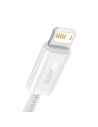 Kup Cablul USB la Lightning Baseus Dynamic, 2.4A, 1m (alb) - BSU3009WHT - {ean13} - Sklep Home Screen