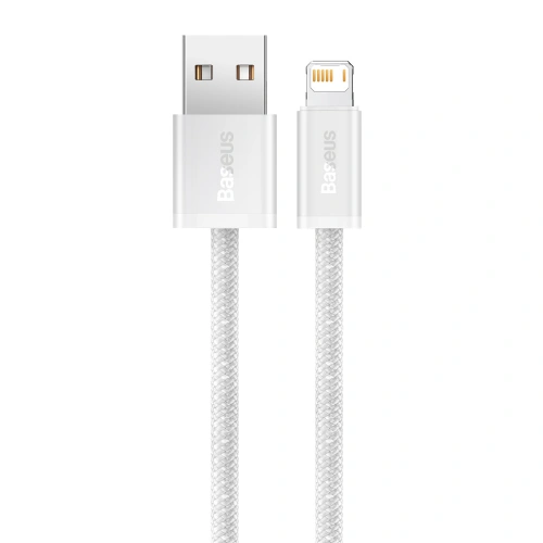 Kup Cablul USB la Lightning Baseus Dynamic, 2.4A, 1m (alb) - BSU3009WHT - {ean13} - Sklep Home Screen