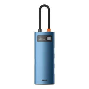 Adapter 6w1 Baseus Hub USB-C na 3x USB 3.0 + HDMI + USB-C PD 4K HD