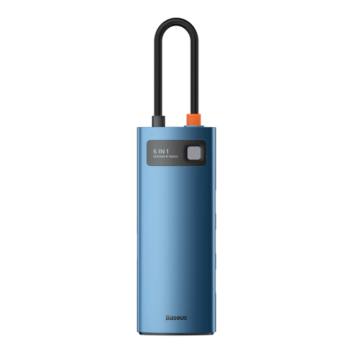 Kup Adapter 6w1 Baseus Hub USB-C la 3x USB 3.0 + HDMI + USB-C PD 4K HD - BSU3010 - {ean13} - Sklep Home Screen