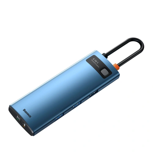 Kup Adapter 6w1 Baseus Hub USB-C la 3x USB 3.0 + HDMI + USB-C PD 4K HD - BSU3010 - {ean13} - Sklep Home Screen