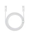 Cablul USB-C la USB-C Baseus Dynamic, 100W, 2m (alb)