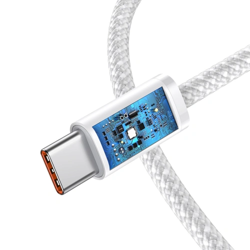 Kup Cablul USB-C la USB-C Baseus Dynamic, 100W, 2m (alb) - BSU3011WHT - {ean13} - Sklep Home Screen