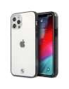 BMW Apple Tasche BMHCP12MPCUMRBK iPhone 12/12 Pro transparente Hartschale Signature Collection