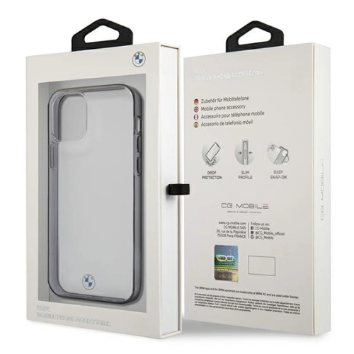 Kup BMW Apple Tasche BMHCP12MPCUMRBK iPhone 12/12 Pro transparente Hartschale Signature Collection - BMW260CL - {ean13} - Sklep Home Screen
