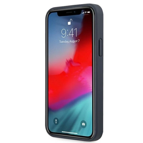 Buy BMW BMHCP12MPCUMRSTNA Apple iPhone 12/12 Pro transparent hardcase Middle Stripe Navy - BMW261CL - {ean13} - Home Screen Store Europe