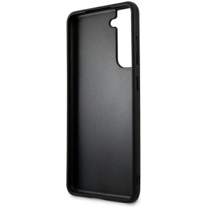 BMW BMHCS21FESLLBK Samsung Galaxy S21 FE black hardcase Signature Logo Imprint