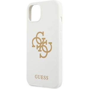 Kup Guess Apple Tasche GUHCP13SLS4GGWH iPhone 13 mini weiß/weiß Hartschale Silikon 4G Logo - GUE1541WHT - {ean13} - Sklep Home Screen