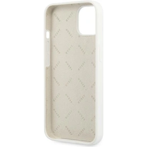 Kup Etui Guess GUHCP13SLS4GGWH Apple iPhone 13 mini bílý/white hard case Silicone 4G Logo - GUE1541WHT - {ean13} - Sklep Home Screen
