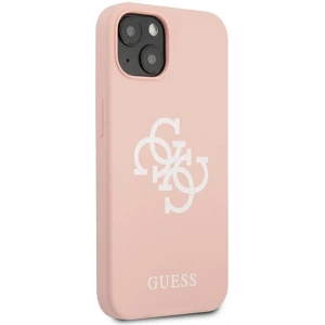 Kup Etui Guess GUHCP13SLS4GWPI Apple iPhone 13 mini růžový/pink hard case Silicone 4G Logo - GUE1542PNK - {ean13} - Sklep Home Screen