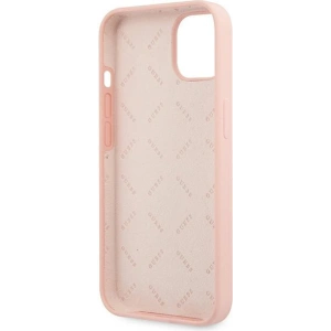 Kup Etui Guess GUHCP13SLS4GWPI Apple iPhone 13 mini růžový/pink hard case Silicone 4G Logo - GUE1542PNK - {ean13} - Sklep Home Screen