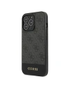 Buy Guess GUHCP13XG4GLGR Apple iPhone 13 Pro Max grey hardcase 4G Stripe Collection - GUE1544GRY - {ean13} - Home Screen Store Europe