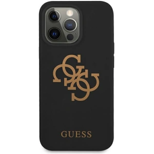 Etui Guess GUHCP13XLS4GGBK Apple iPhone 13 Pro Max czarny/black hard case Silicone 4G Logo