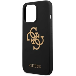Etui Guess GUHCP13XLS4GGBK Apple iPhone 13 Pro Max czarny/black hard case Silicone 4G Logo