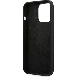 Etui Guess GUHCP13XLS4GGBK Apple iPhone 13 Pro Max czarny/black hard case Silicone 4G Logo