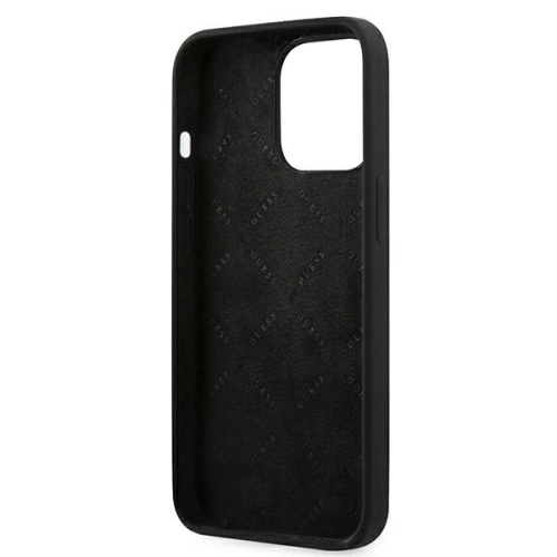 Kup Etui Guess GUHCP13XLS4GGBK Apple iPhone 13 Pro Max czarny/black hard case Silicone 4G Logo - GUE1545BLK - {ean13} - Sklep Home Screen
