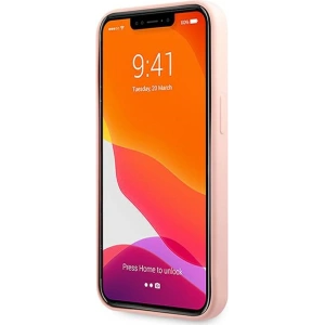 Etui Guess GUHCP13XLS4GWPI Apple iPhone 13 Pro Max różowy/pink hard case Silicone 4G Logo
