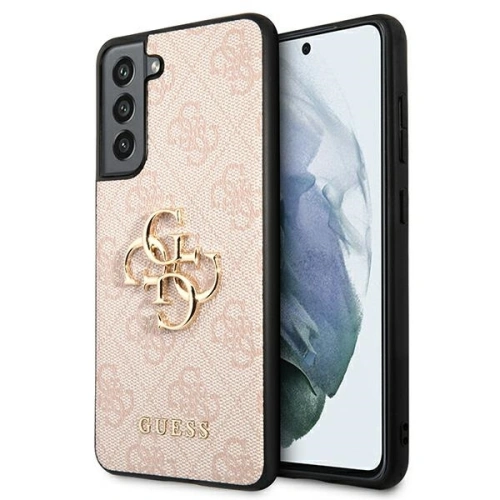 Kup Etui Guess GUHCS21FE4GMGPI Samsung Galaxy S21 FE růžový/pink hardcase 4G Big Metal Logo - GUE1548PNK - {ean13} - Sklep Home Screen