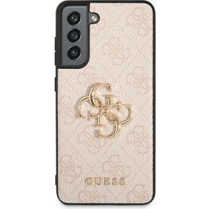 Kup Etui Guess GUHCS21FE4GMGPI Samsung Galaxy S21 FE różowy/pink hardcase 4G Big Metal Logo - GUE1548PNK - {ean13} - Sklep Home Screen