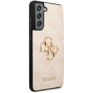 Kup Etui Guess GUHCS21FE4GMGPI Samsung Galaxy S21 FE różowy/pink hardcase 4G Big Metal Logo - GUE1548PNK - {ean13} - Sklep Home Screen