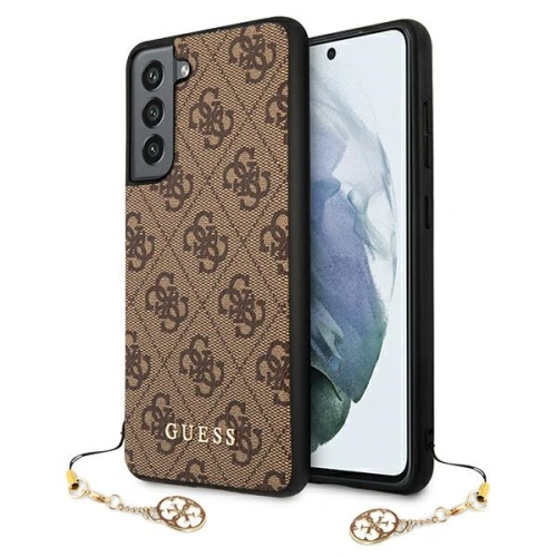 Kup Guess Samsung Gehäuse GUHCS21FEGF4GBR Galaxy S21 FE braun/braun Hartschalengehäuse 4G Charms Collection - GUE1549BR - {ean13} - Sklep Home Screen