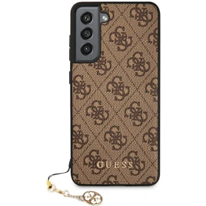 Kup Etui Guess GUHCS21FEGF4GBR Samsung Galaxy S21 FE maro/brown hard case 4G Charms Collection - GUE1549BR - {ean13} - Sklep Home Screen