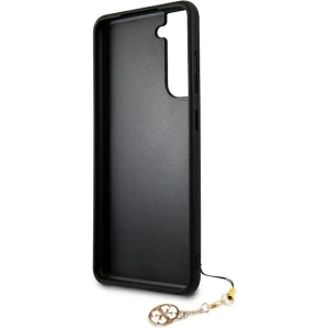 Kup Etui Guess GUHCS21FEGF4GBR Samsung Galaxy S21 FE brązowy/brown hard case 4G Charms Collection - GUE1549BR - {ean13} - Sklep Home Screen