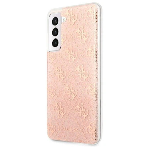 Kup Guess Samsung Gehäuse GUHCS21FEPCU4GLPI Galaxy S21 FE rosa/rosa Hartschalengehäuse 4G Glitter - GUE1550PNK - {ean13} - Sklep Home Screen