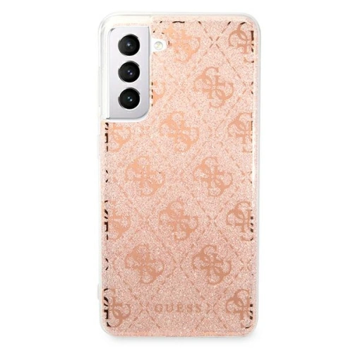 Kup Guess Samsung Gehäuse GUHCS21FEPCU4GLPI Galaxy S21 FE rosa/rosa Hartschalengehäuse 4G Glitter - GUE1550PNK - {ean13} - Sklep Home Screen