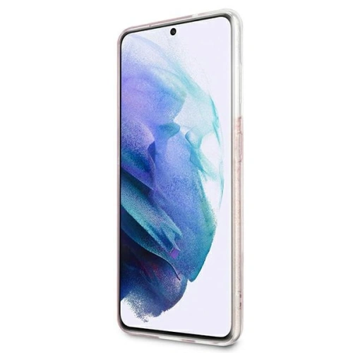 Kup Guess Samsung Gehäuse GUHCS21FEPCU4GLPI Galaxy S21 FE rosa/rosa Hartschalengehäuse 4G Glitter - GUE1550PNK - {ean13} - Sklep Home Screen