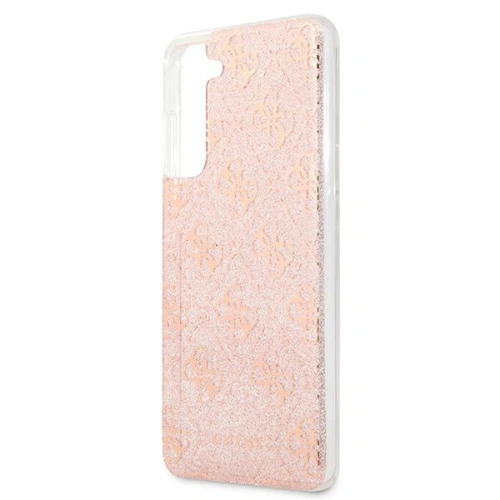 Kup Guess Samsung Gehäuse GUHCS21FEPCU4GLPI Galaxy S21 FE rosa/rosa Hartschalengehäuse 4G Glitter - GUE1550PNK - {ean13} - Sklep Home Screen