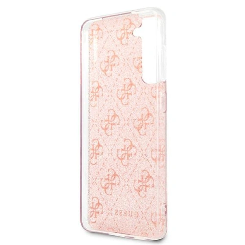 Kup Guess Samsung Gehäuse GUHCS21FEPCU4GLPI Galaxy S21 FE rosa/rosa Hartschalengehäuse 4G Glitter - GUE1550PNK - {ean13} - Sklep Home Screen