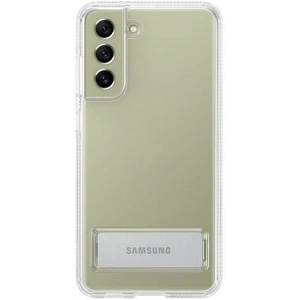 Samsung Galaxy S21 FE EF-JG990CTEGWW Transparent Clear Standing Cover