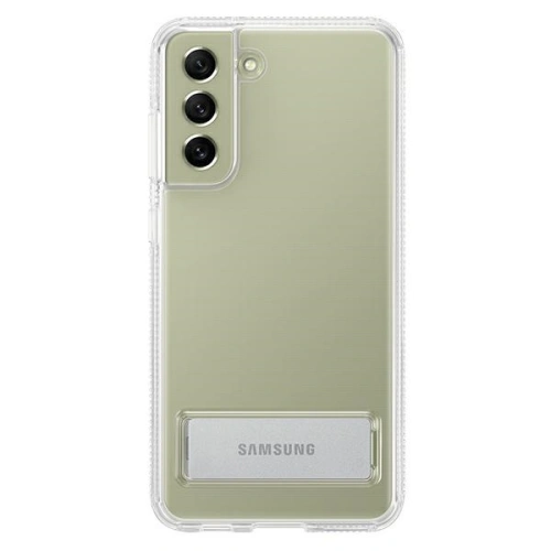 Kup Etui Samsung Galaxy S21 FE EF-JG990CTEGWW Průhledný stojací obal - SMG527CL - {ean13} - Sklep Home Screen