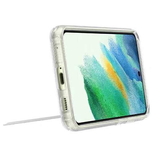 Buy Samsung Galaxy S21 FE EF-JG990CTEGWW Transparent Clear Standing Cover - SMG527CL - {ean13} - Home Screen Store Europe