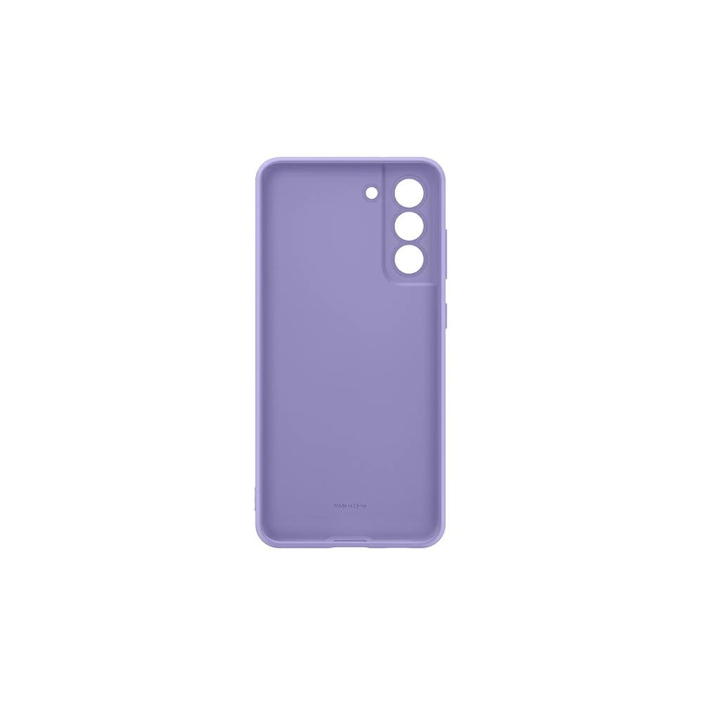 Etui Samsung Galaxy S21 FE EF-PG990TVEGWW fioletowy/violet Silicone Cover