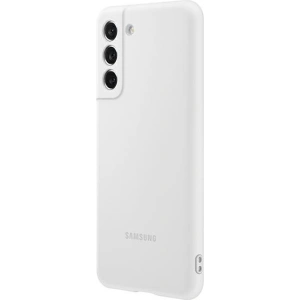 Kup Etui Samsung Galaxy S21 FE EF-PG990TWEGWW S21 biały/white Silicone Cover - SMG532WHT - {ean13} - Sklep Home Screen