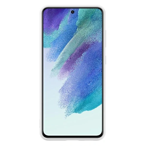 Kup Etui Samsung Galaxy S21 FE EF-PG990TWEGWW S21 bílá/white silikonový kryt - SMG532WHT - {ean13} - Sklep Home Screen