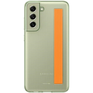 Kup Etui Samsung Galaxy S21 FE EF-XG990CMEGWW mentă Alcantara Cover - SMG535MNT - {ean13} - Sklep Home Screen