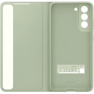 Kup Etui Samsung Galaxy S21 FE EF-ZG990CMEGEE miętowy/mint Clear View Cover - SMG539MNT - {ean13} - Sklep Home Screen