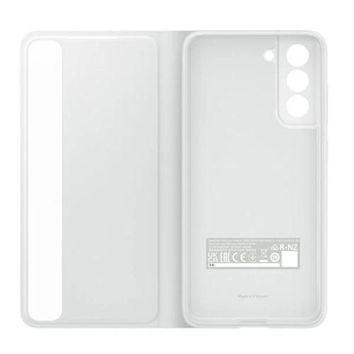 Kup Etui Samsung Galaxy S21 FE EF-ZG990CWEGEE bílý/white Clear View Cover - SMG541WHT - {ean13} - Sklep Home Screen