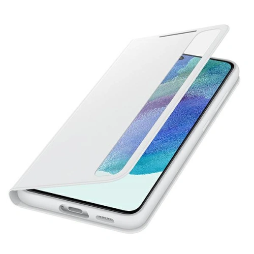 Kup Etui Samsung Galaxy S21 FE EF-ZG990CWEGEE bílý/white Clear View Cover - SMG541WHT - {ean13} - Sklep Home Screen