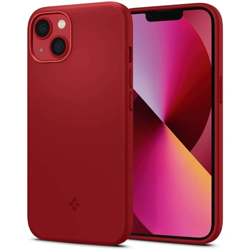 Kup Etui Spigen Silicone Fit Apple iPhone 13 Piros - SPN2044RED - {ean13} - Sklep Home Screen
